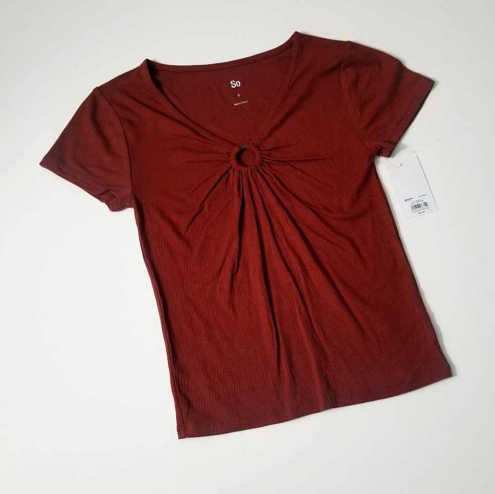 SO ribbed top Small